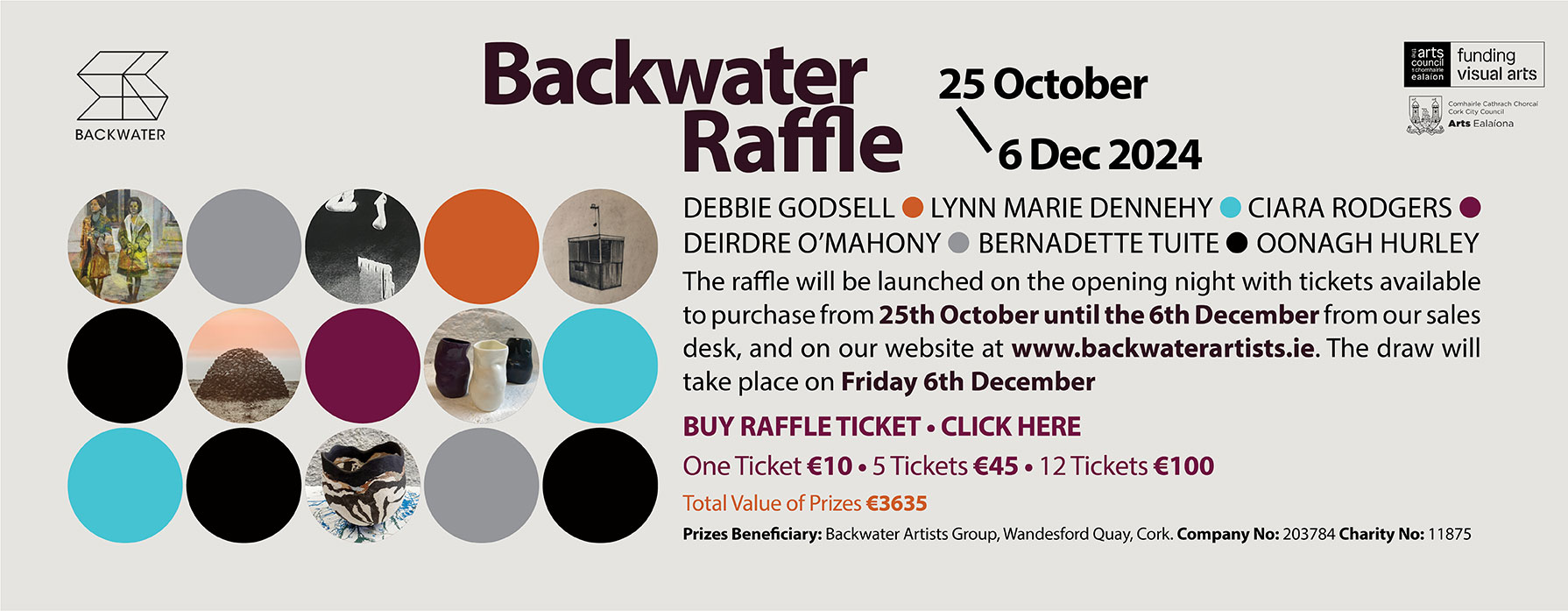 Backwater Artists Raffle