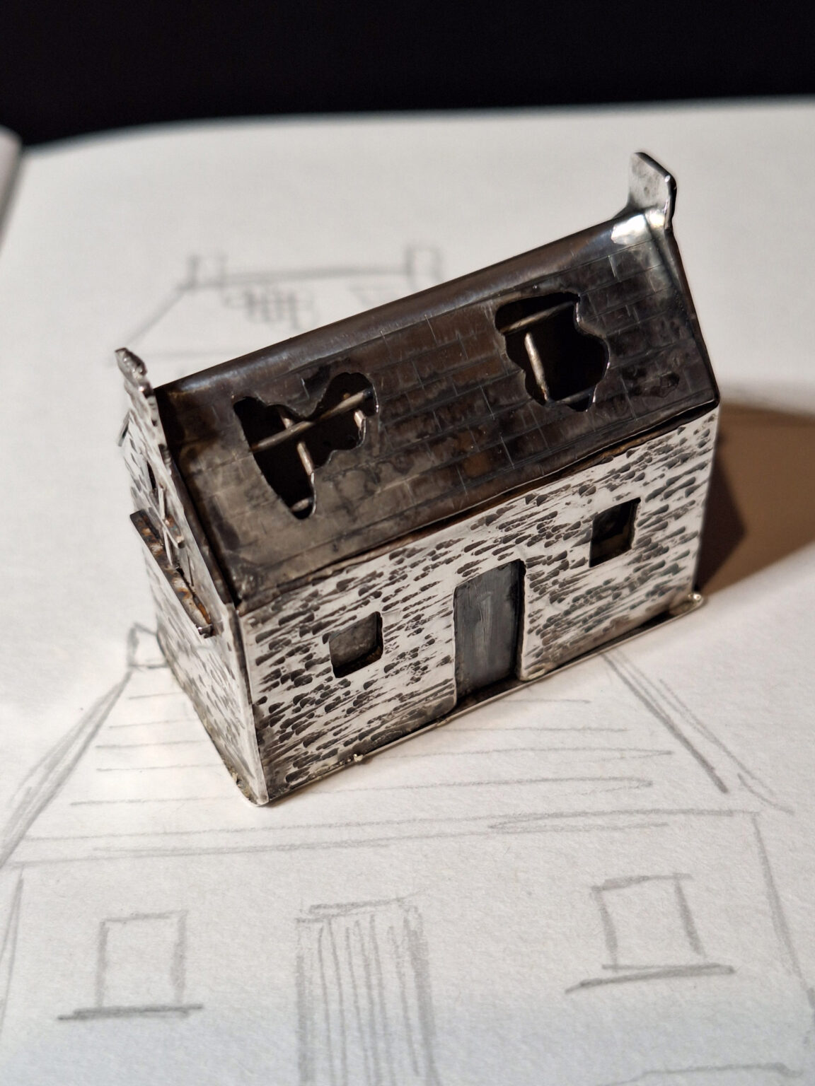 ‘Most Affordable Property In Ireland’ 2.5 x 6 x 5cm, Sterling Silver with Hallmarking